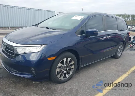 2022 Honda Odyssey Ex-L z USA, uszkodzony, nr VIN 5FNRL6H74NB006430